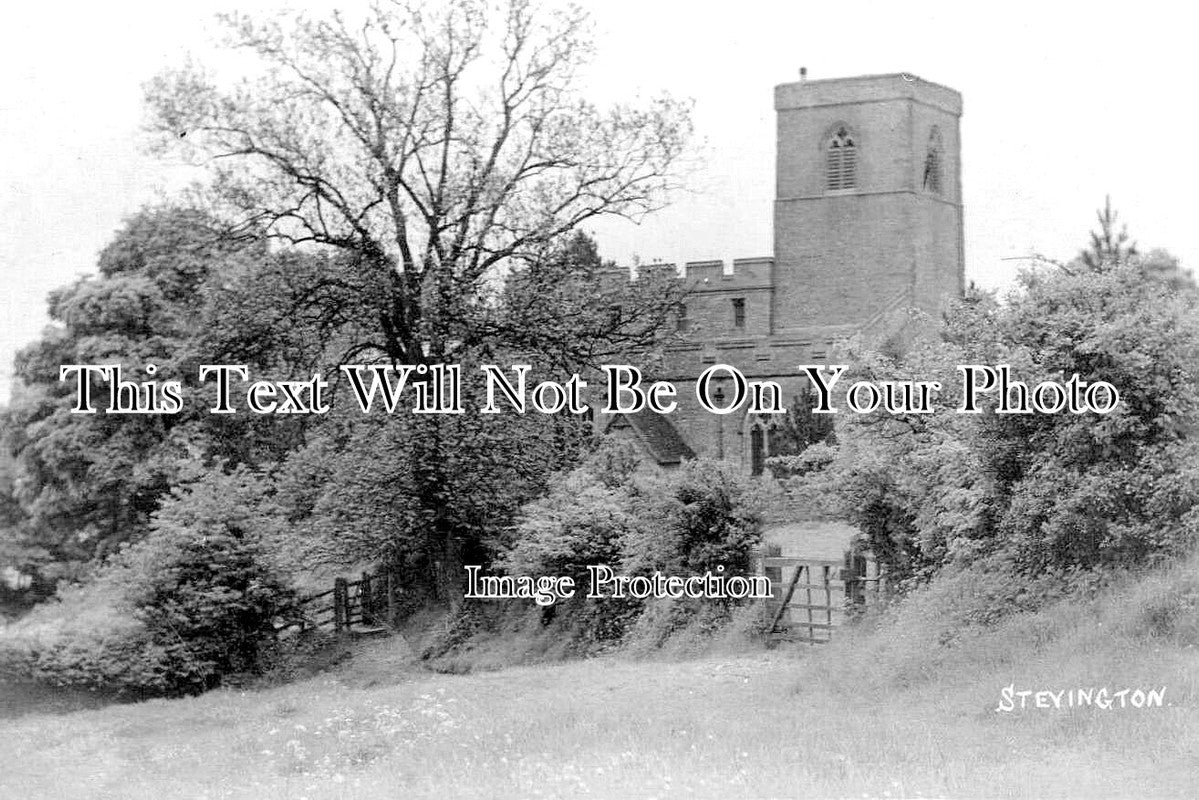 BF 1098 - Stevington Church, Bedfordshire c1905