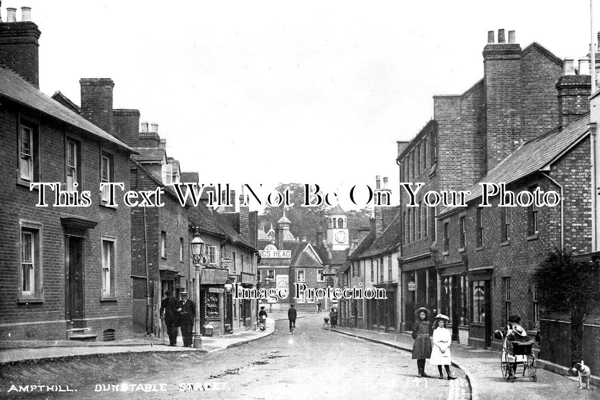 BF 1379 - Dunstable Street, Ampthill, Bedfordshire c1917