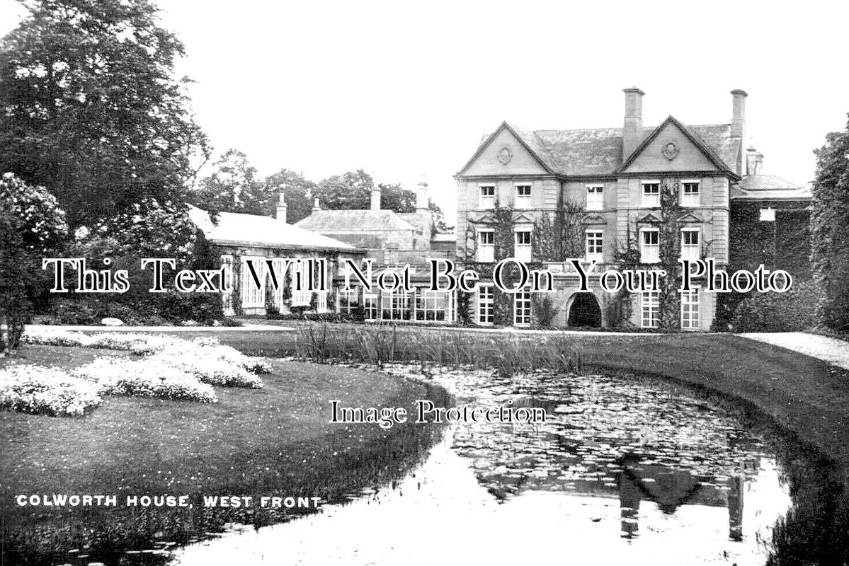 BF 1430 - Colworth House, West Front, Bedfordshire