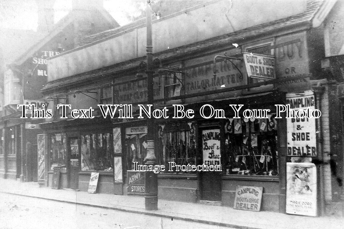 BF 1467 - Camplings Shop, Potton, Bedfordshire c1907