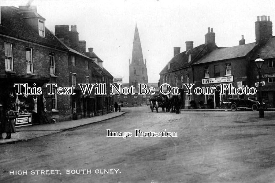 BF 149 - High Street South, Olney, Bedfordshire c1924