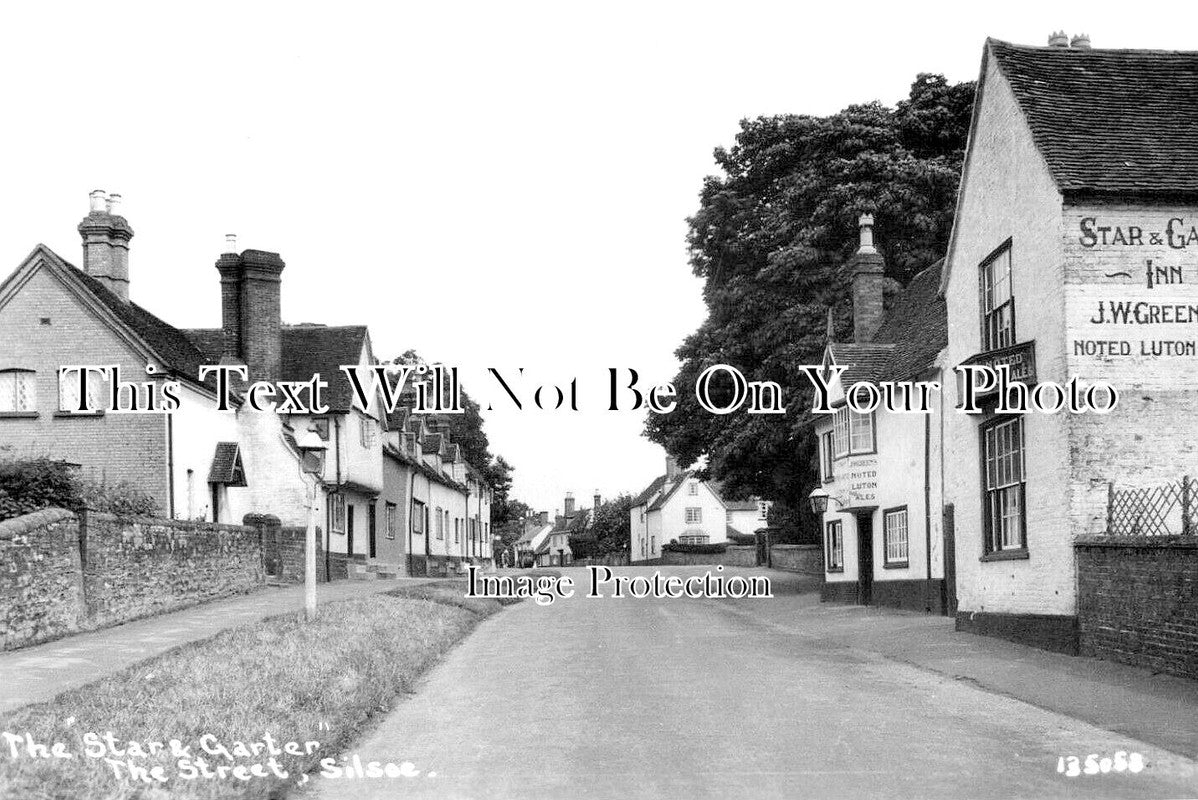 BF 1500 - The Star & Garter Pub, The Street, Silsoe, Bedfordshire