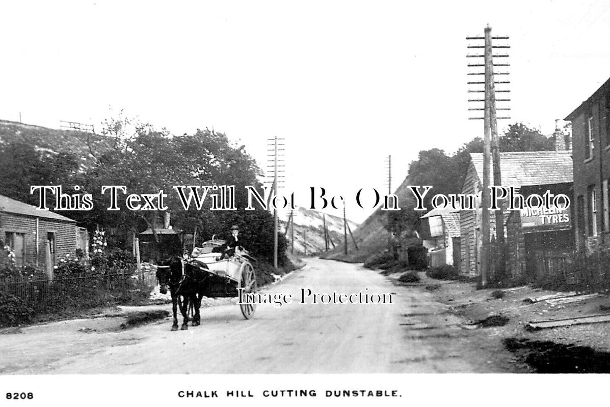 BF 1504 - Chalk Hill Cutting, Dunstable, Bedfordshire