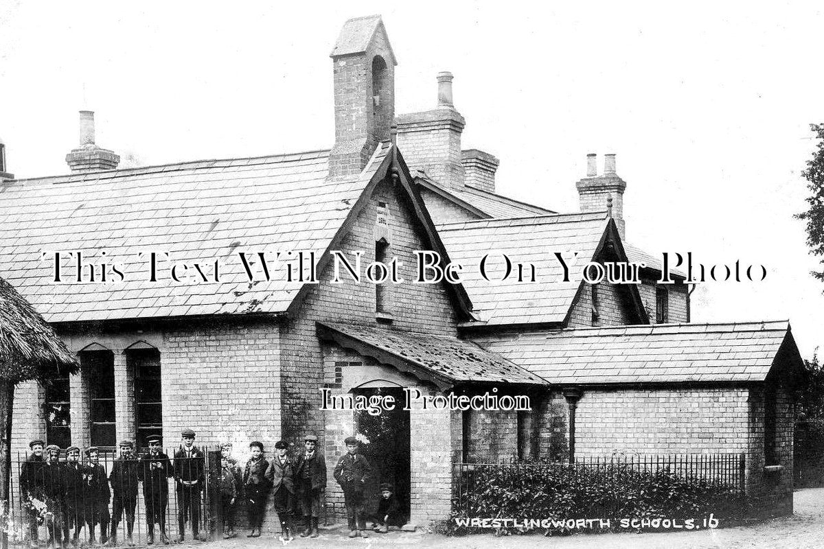 BF 1557 - Wrestlingworth School, Bedfordshire