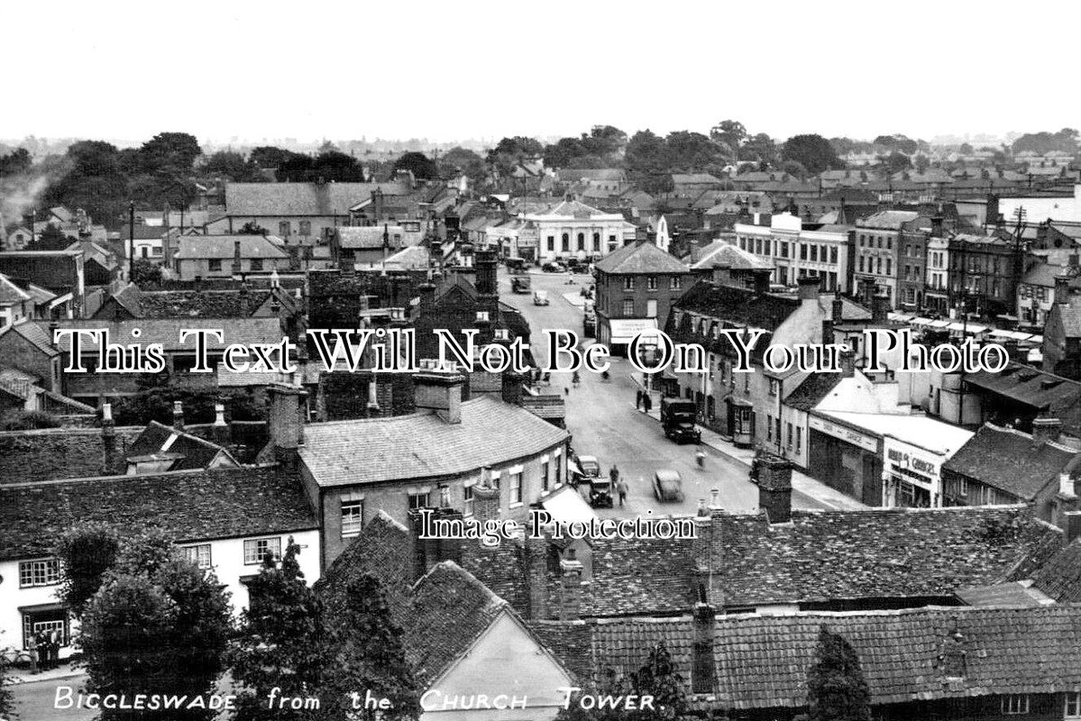 BF 1680 - Biggleswade From The Church Tower, Bedfordshire