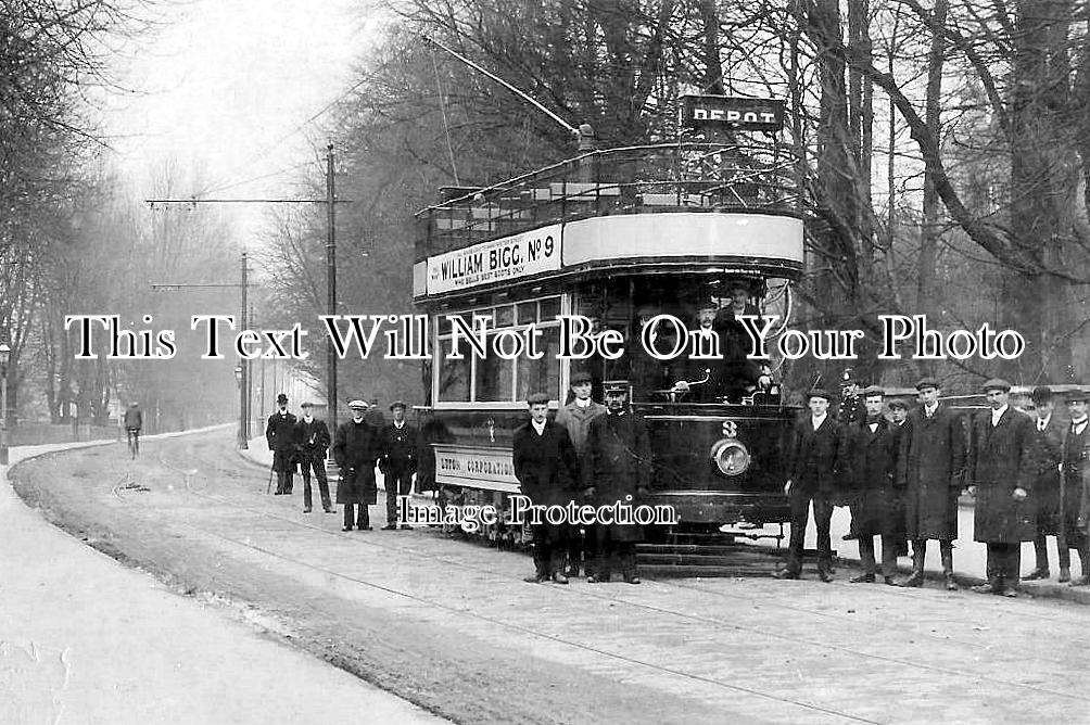 BF 1714 - Luton Corporation Tram Car No3, Bedfordshire