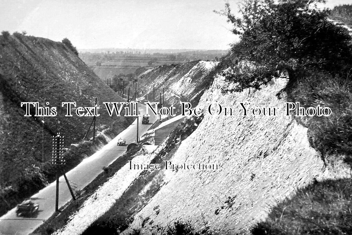 BF 1717 - Chalk Hill Road Cutting, Dunstable, Bedfordshire