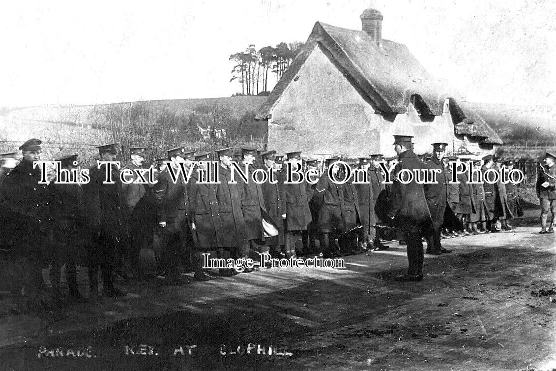 BF 1739 - Military Parade At Clophill, Bedfordshire