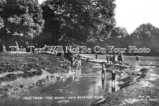 BF 1744 - The Moor, New Bedford Road, Luton, Bedfordshire c1912