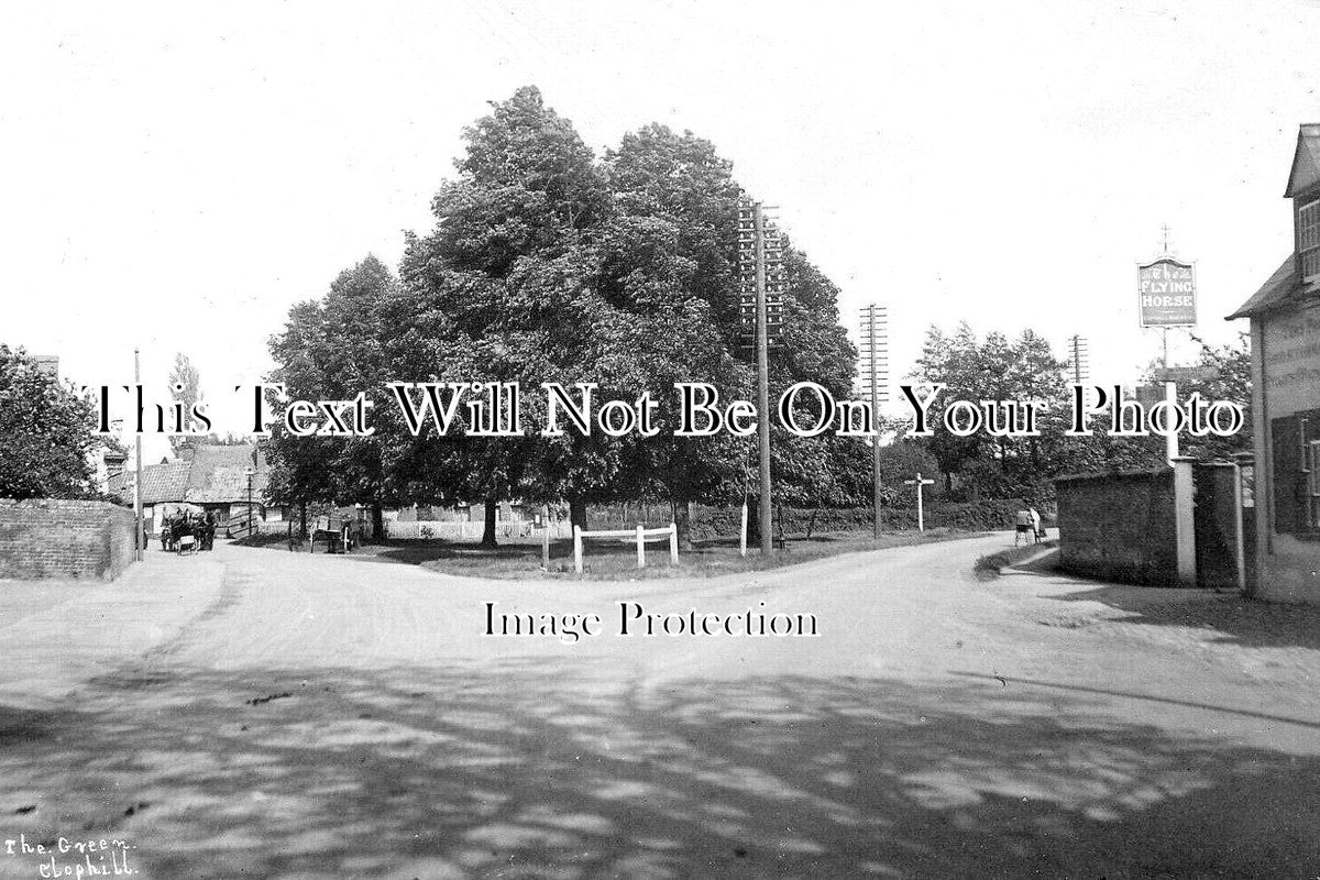 BF 1769 - The Flying Horse Pub & Green, Clophill, Bedfordshire