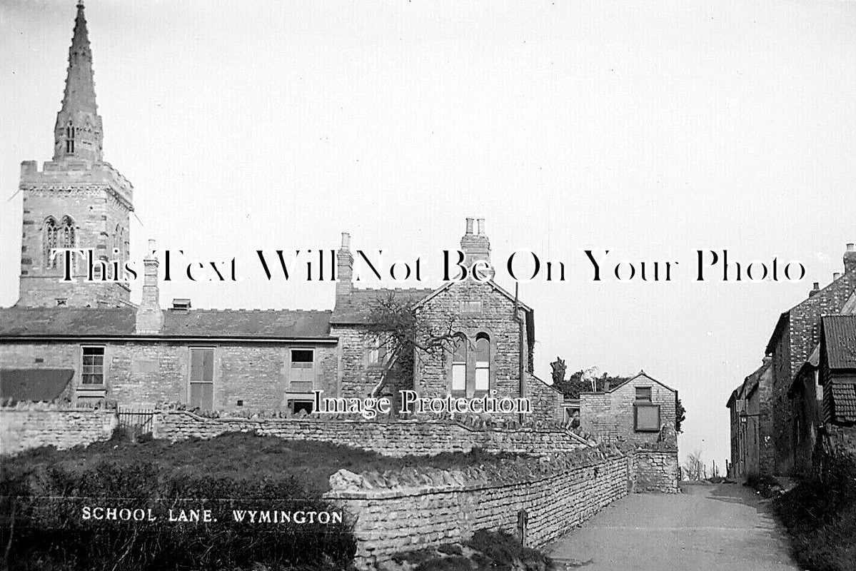 BF 1772 - School Lane, Wymington, Bedfordshire