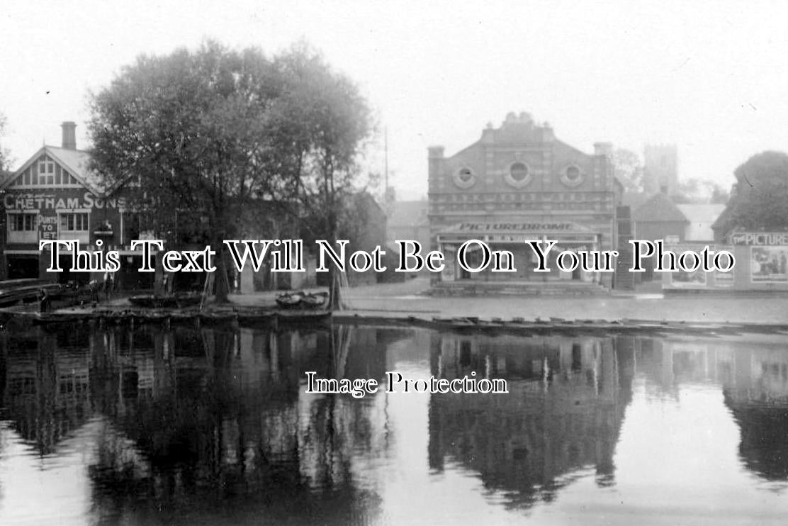 BF 328 - Bedford Picturedrome & River Great Ouse, Bedfordshire c1918