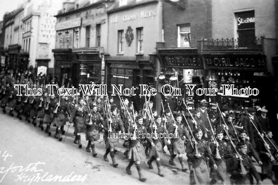 BF 42 - Seaforth Highlanders, Bedford High St, Bedfordshire