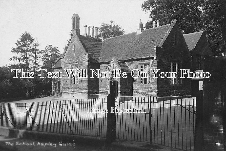 BF 524 - The School, Aspley Guise, Bedfordshire c1921