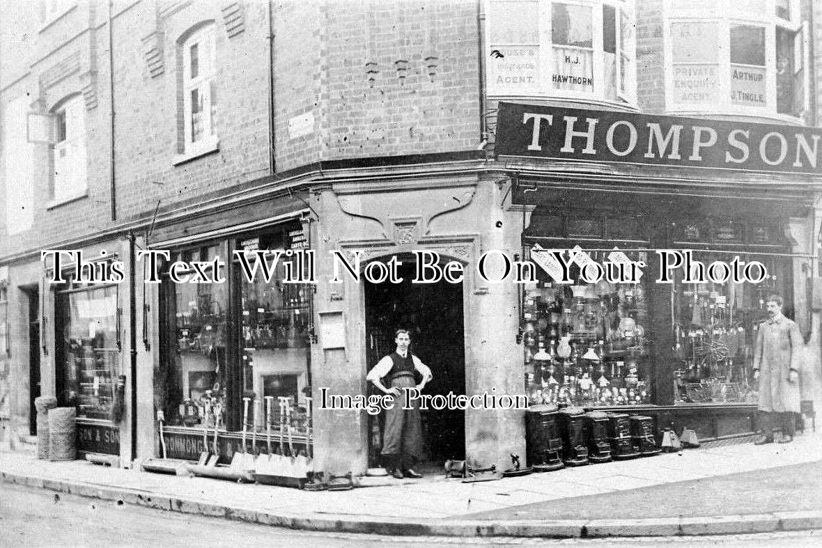 BF 561 - Thompson Hardware Shopfront, Bedford, Bedfordshire
