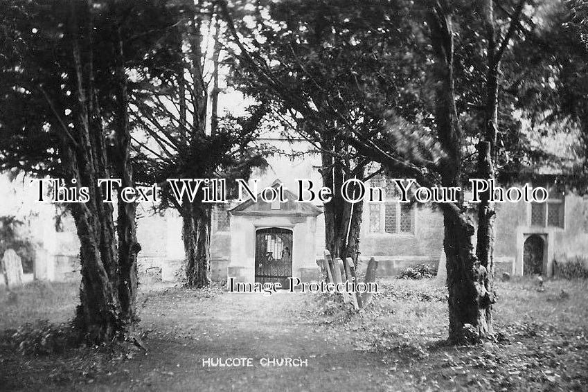 BF 583 - St Nicholas Church, Hulcote, Bedfordshire c1906