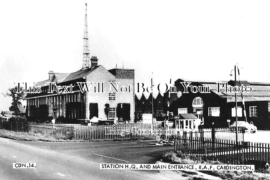 BF 601 - RAF Cardington Station HQ Main Entrance, Bedfordshire