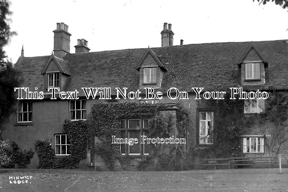 BF 672 - Hinwick Lodge, Bedfordshire c1914