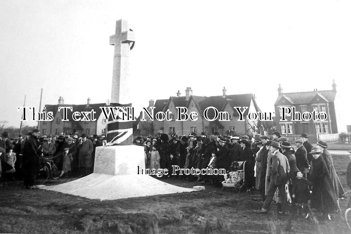 BF 683 - Goldington Green War Memorial Unveiling, Bedford, Bedfordshire