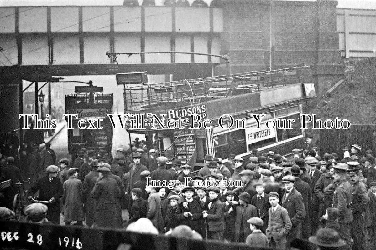 BF 684 - Luton Tram Crash, Midland Road, Bedfordshire 1916