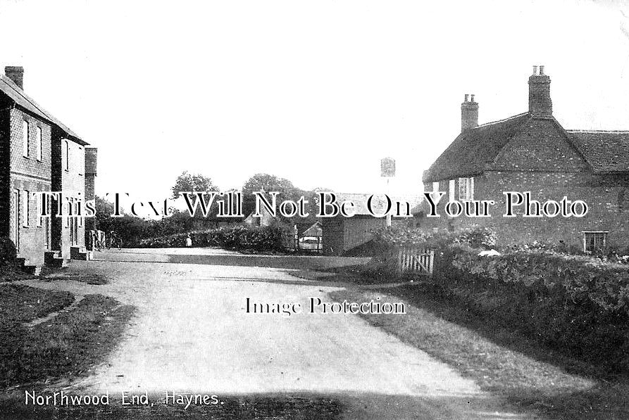 BF 787 - Northwood End, Haynes, Bedfordshire c1914