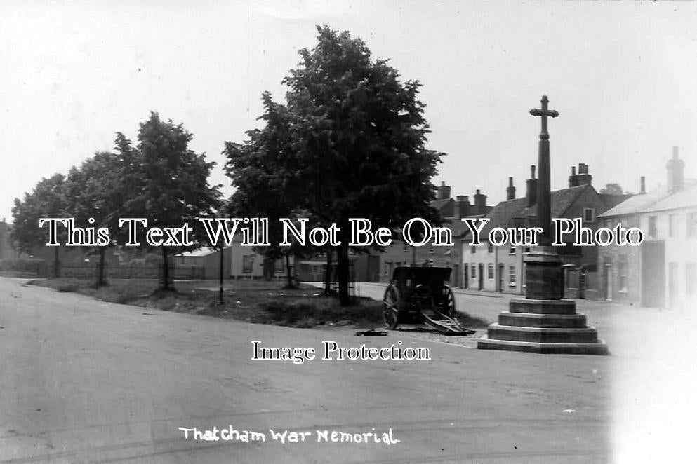 BK 1001 - Thatcham War Memorial, Berkshire c1925