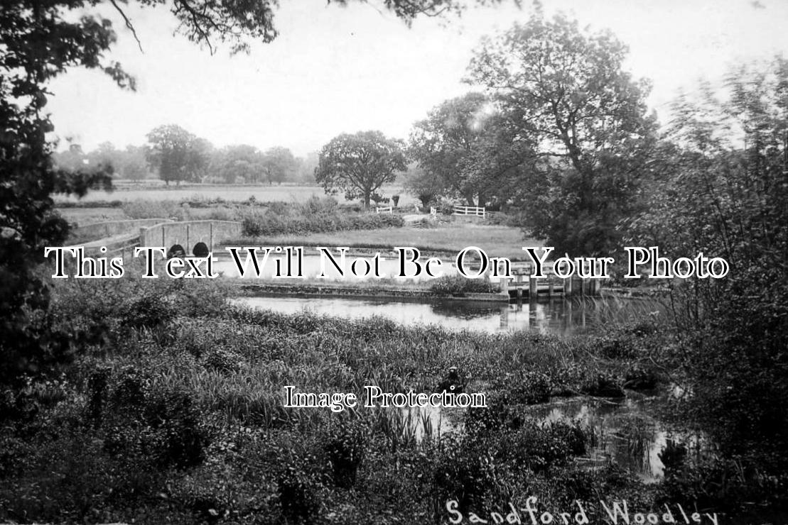 BK 1059 - Sandford Woodley, Berkshire c1923