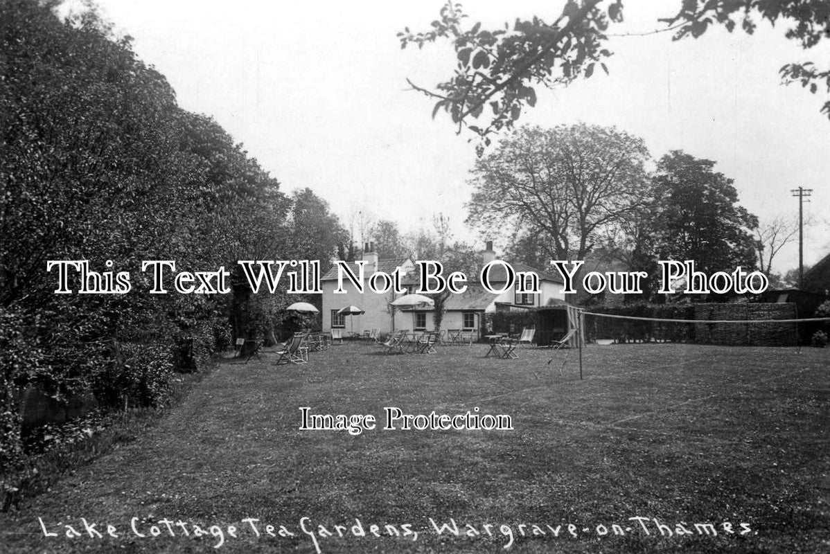 BK 1061 - Lake Cottage Tea Gardens, Wargrave On Thames, Berkshire