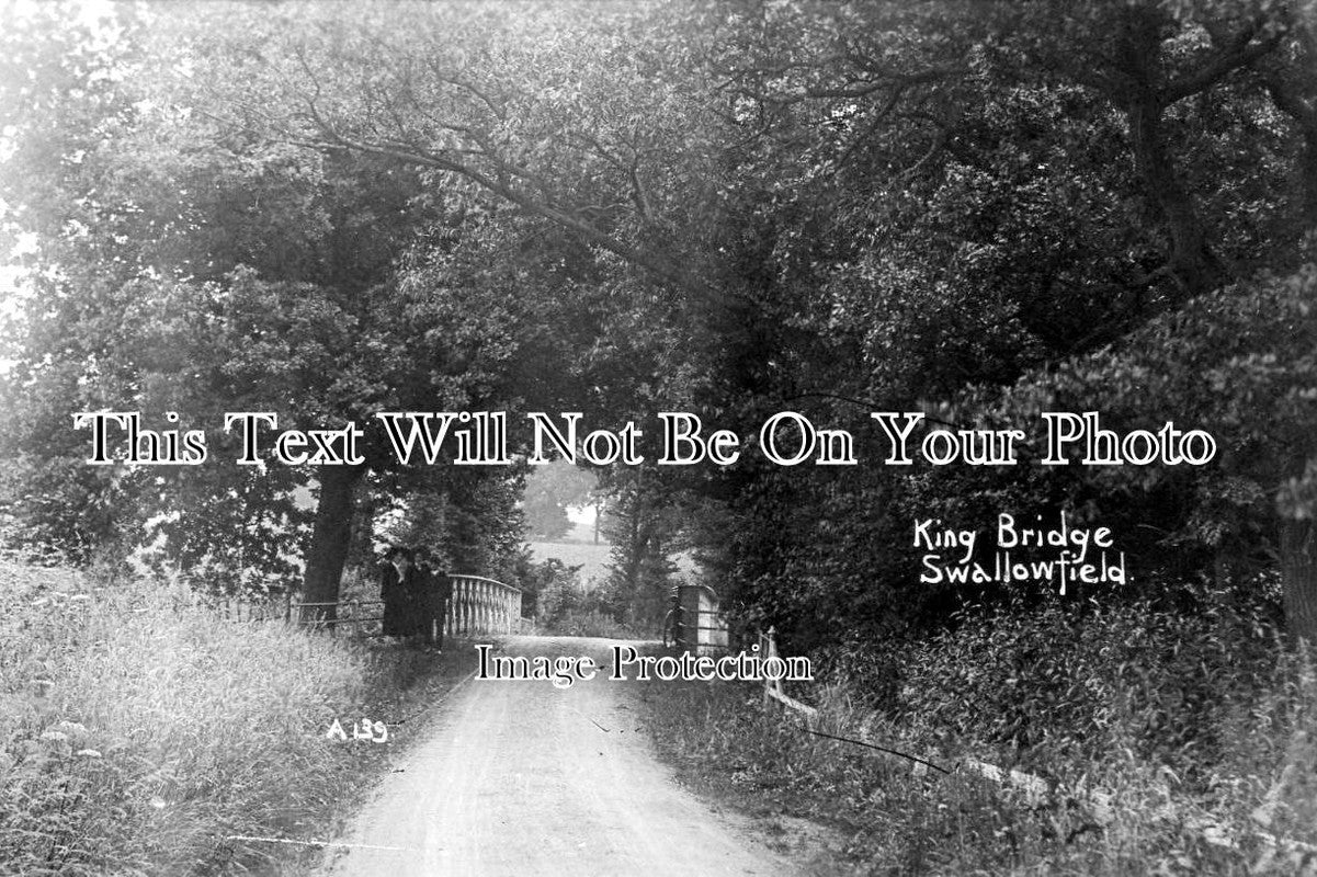 BK 1120 - King Bridge, Swallowfield, Berkshire c1914