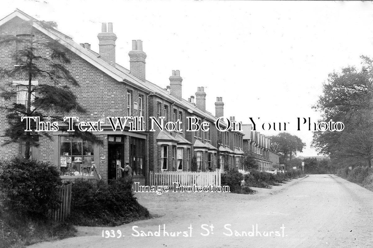 BK 1168 - Sandhurst Street, Sandhurst, Berkshire c1910