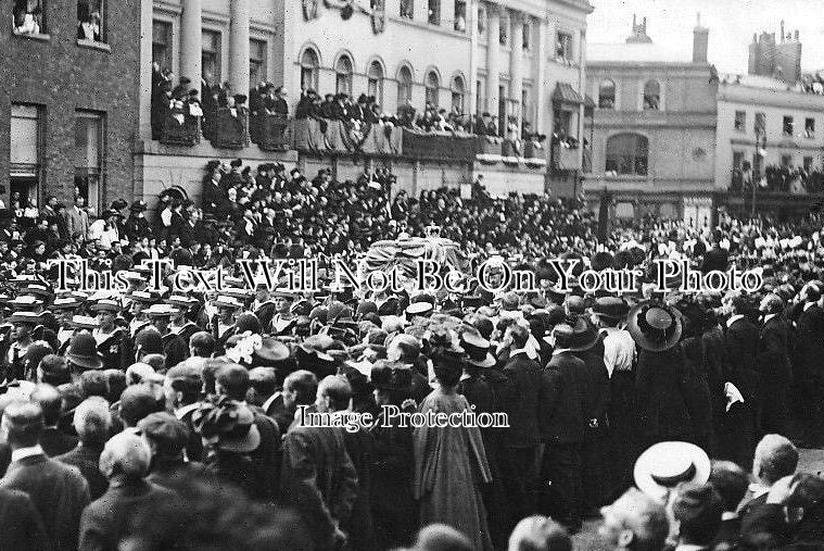 BK 1252 - Queen Victoria Funeral, Windsor, Berkshire 1901