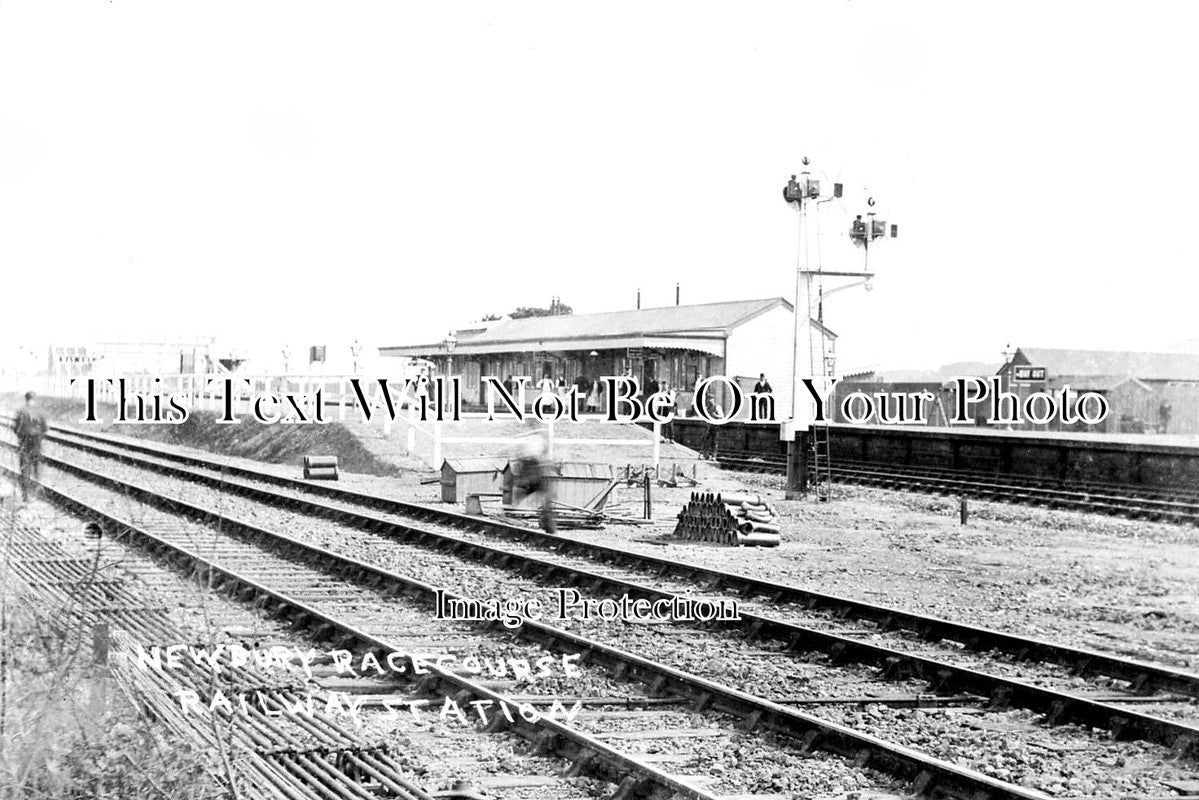 BK 1260 - Newbury Racecourse Railway Station, Berkshire