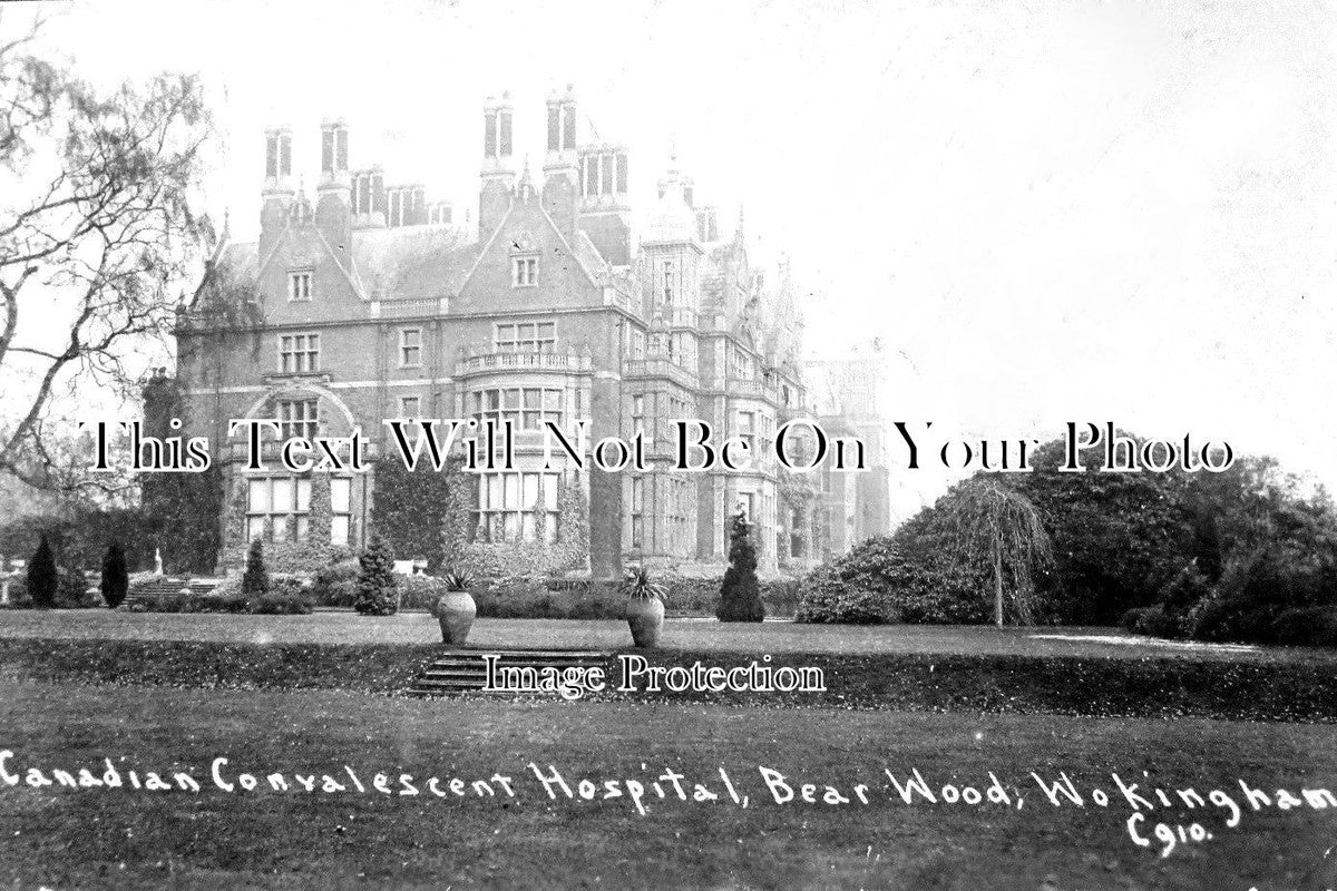 BK 1268 - Canadian Convalescent Hospital, Bear Wood, Wokingham, Berkshire