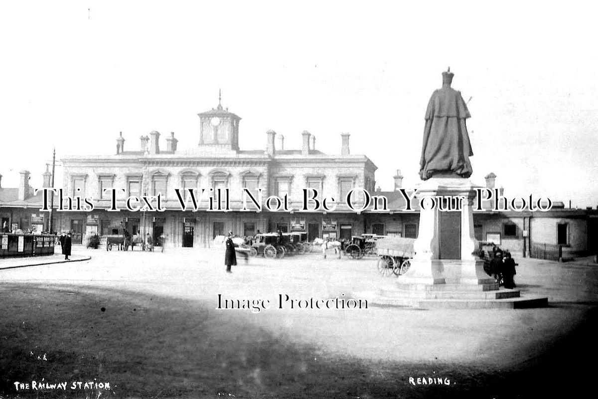 BK 1310 - Reading Railway Station, Berkshire c1908