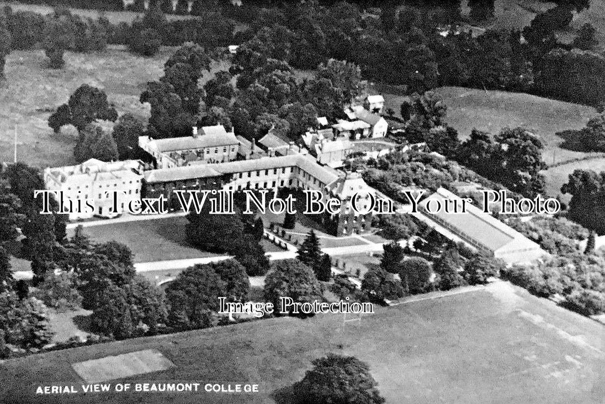 BK 1335 - Aerial View Of Beaumont College, Berkshire