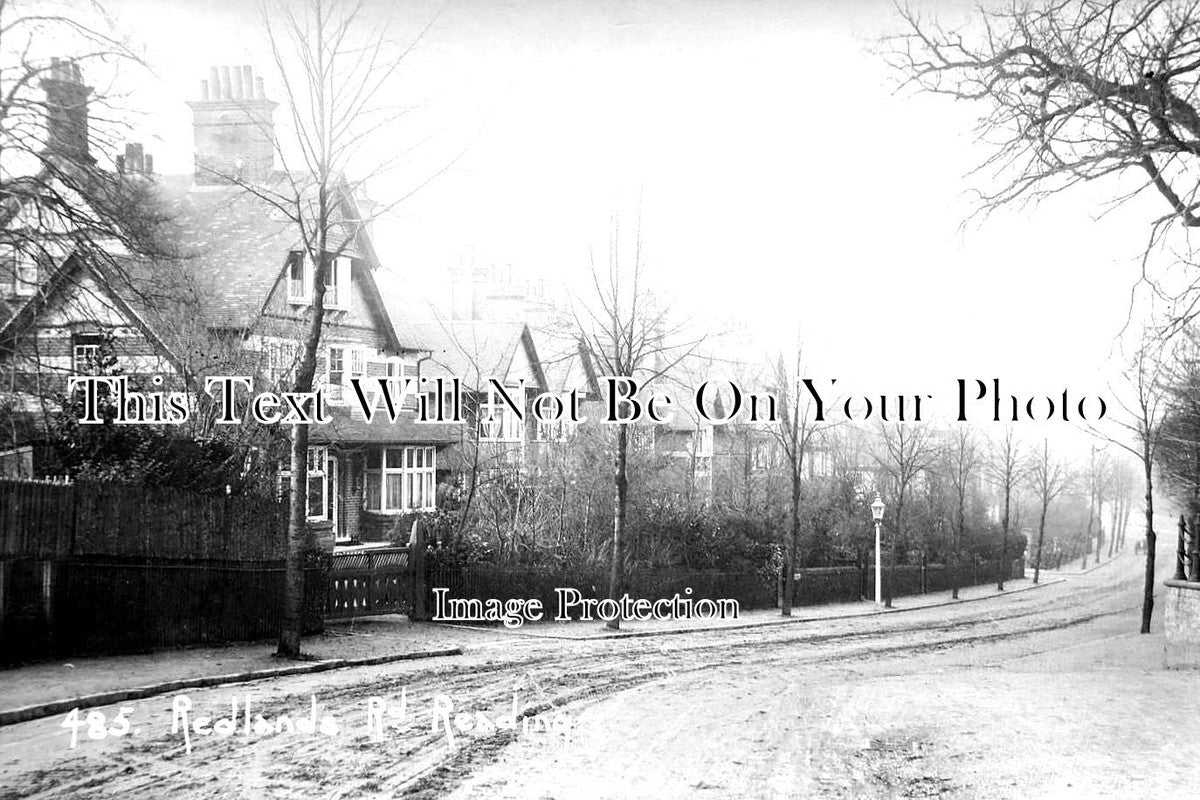 BK 1425 - Redlands Road, Reading, Berkshire c1909