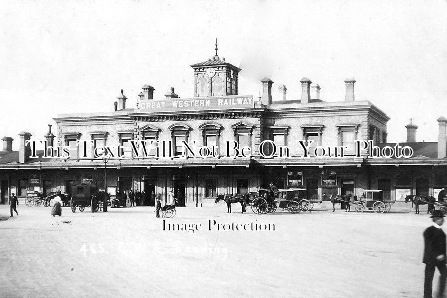 BK 1447 - Reading Railway Station, Berkshire c1908