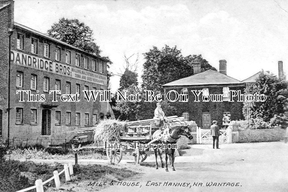 BK 1542 - Mill & House, East Hanney, Berkshire