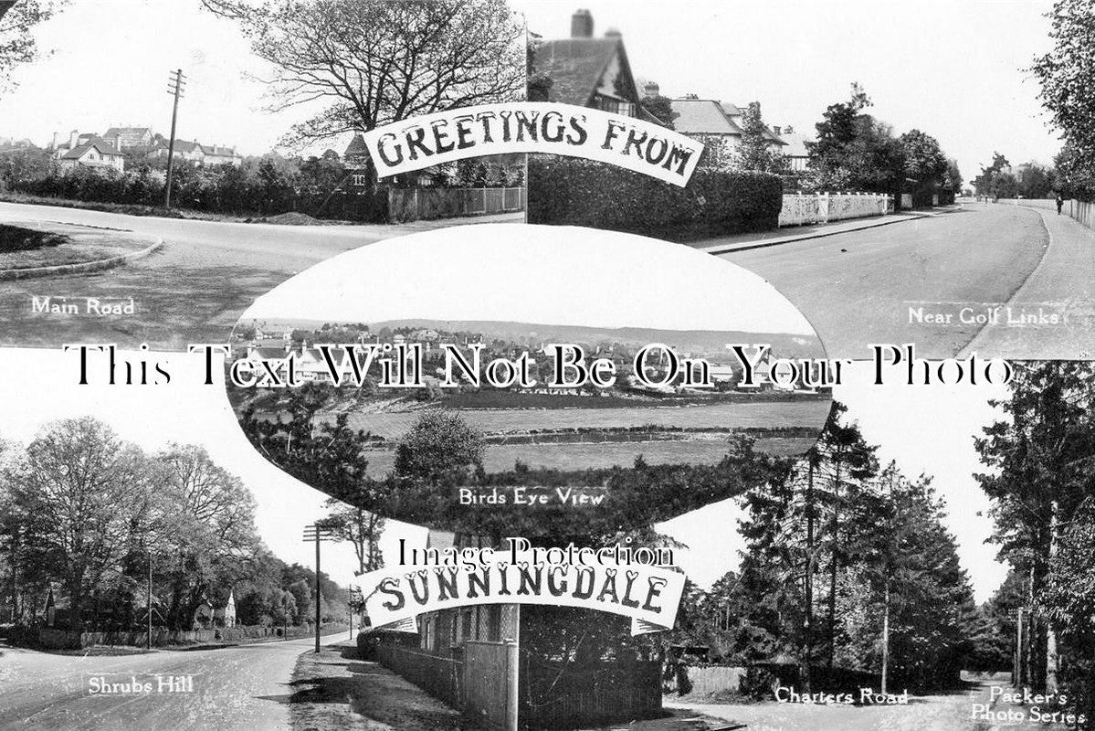 BK 1556 - Sunningdale, Berkshire c1925