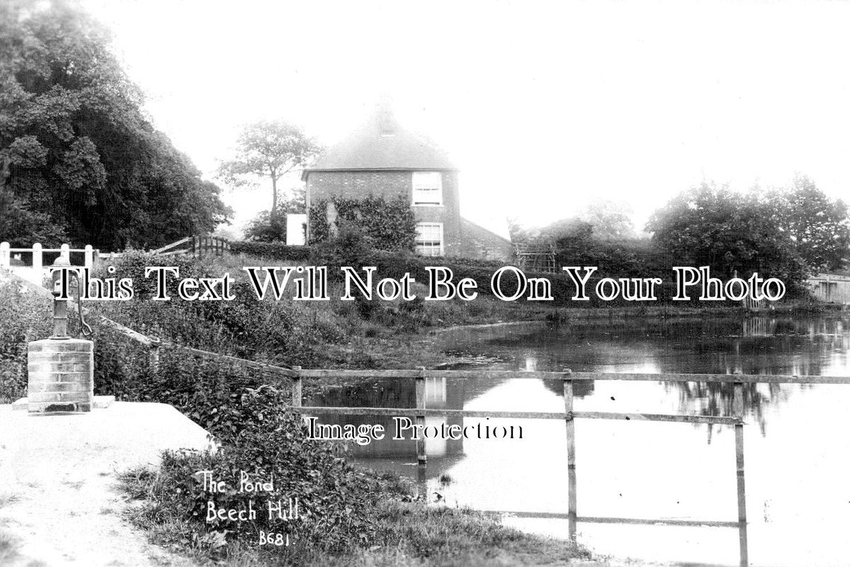 BK 1558 - The Pond, Beech Hill, Berkshire