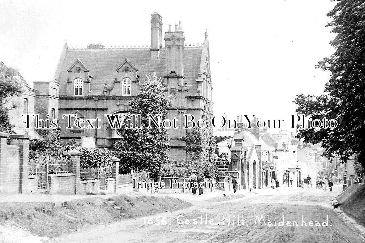 BK 1586 - Castle Hill, Maidenhead, Berkshire c1908