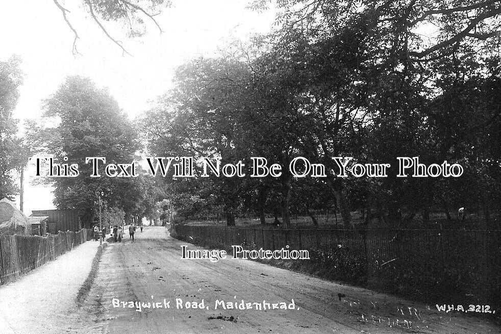BK 1635 - Braywick Road, Maidenhead, Berkshire c1910