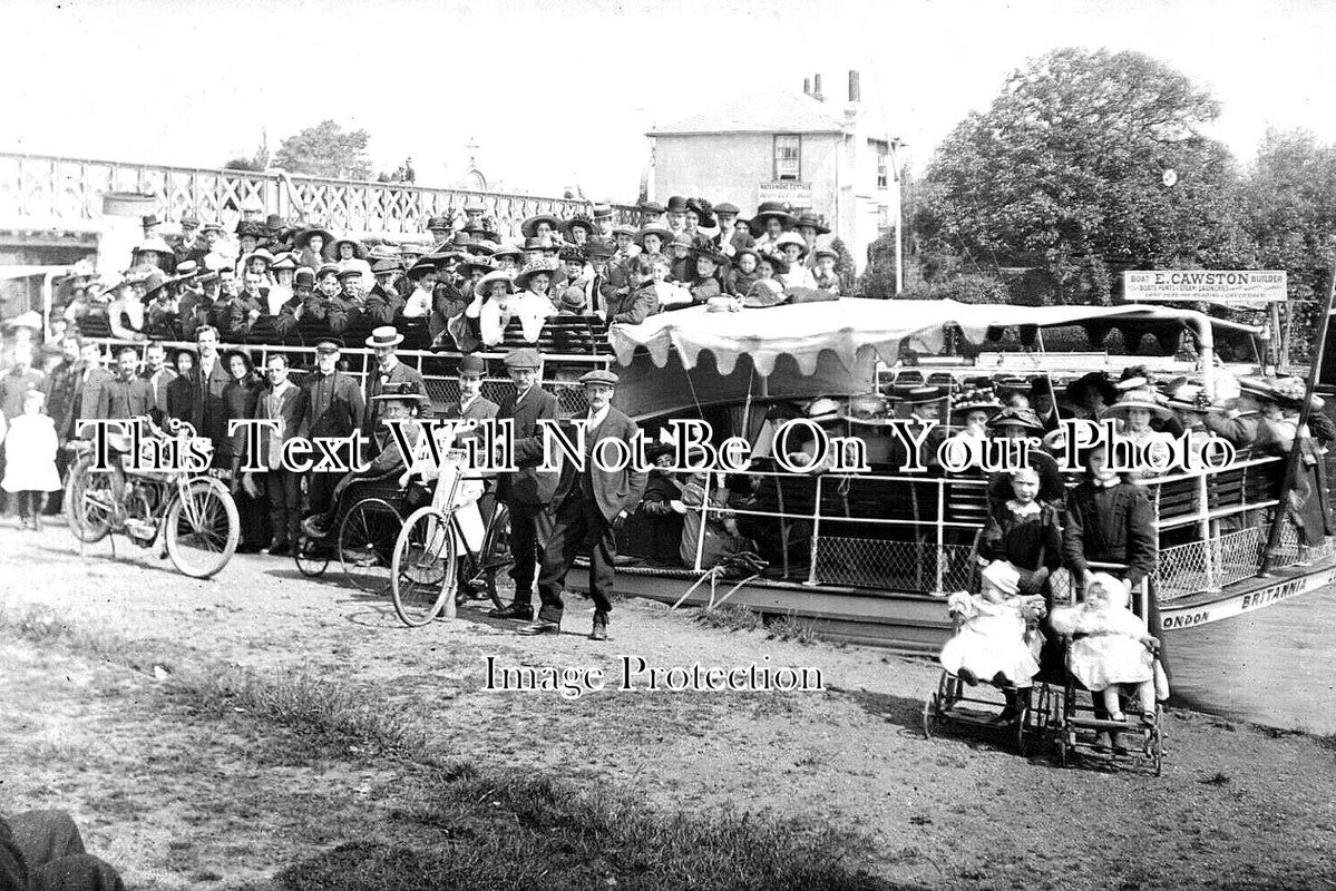 BK 1637 - Reading Boat Trip, Berkshire