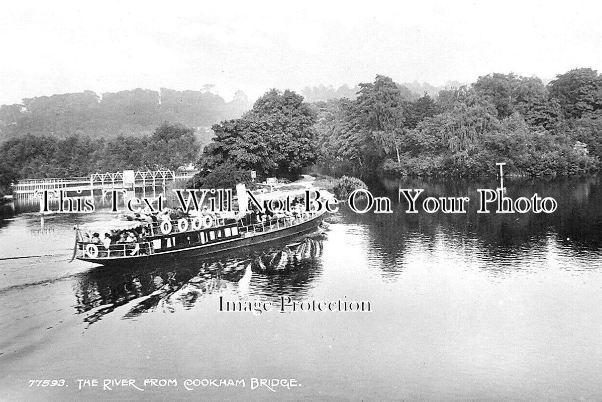 BK 1646 - The River From Cookham Bridge, Berkshire