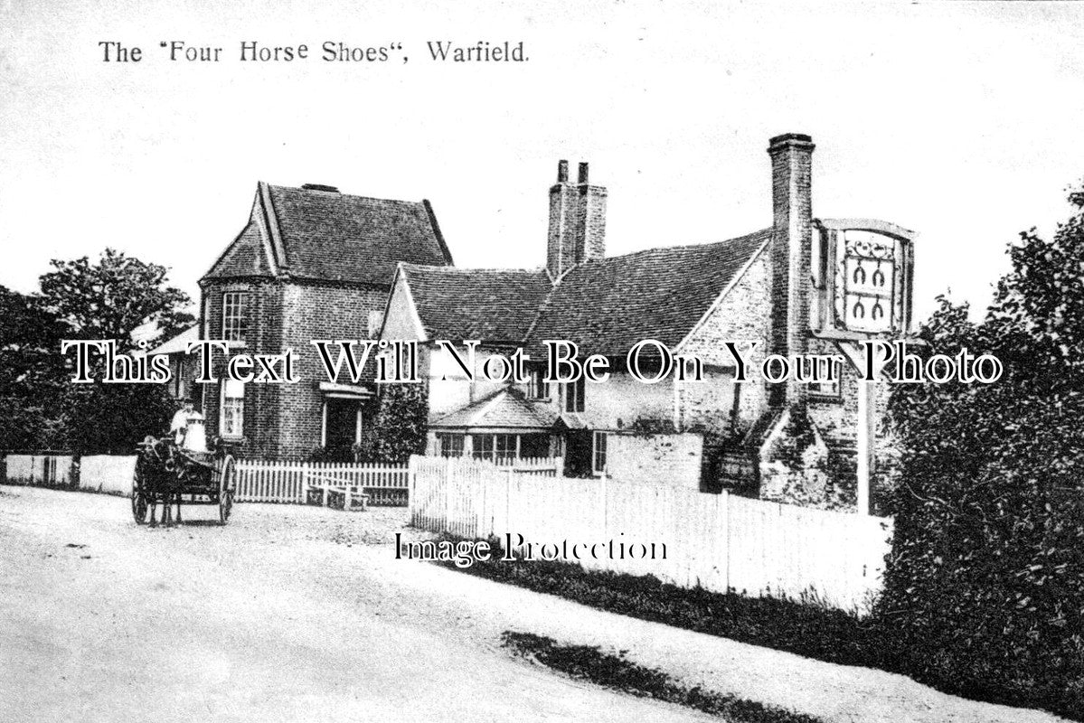 BK 1674 - The Four Horse Shoes Pub, Warfield, Berkshire