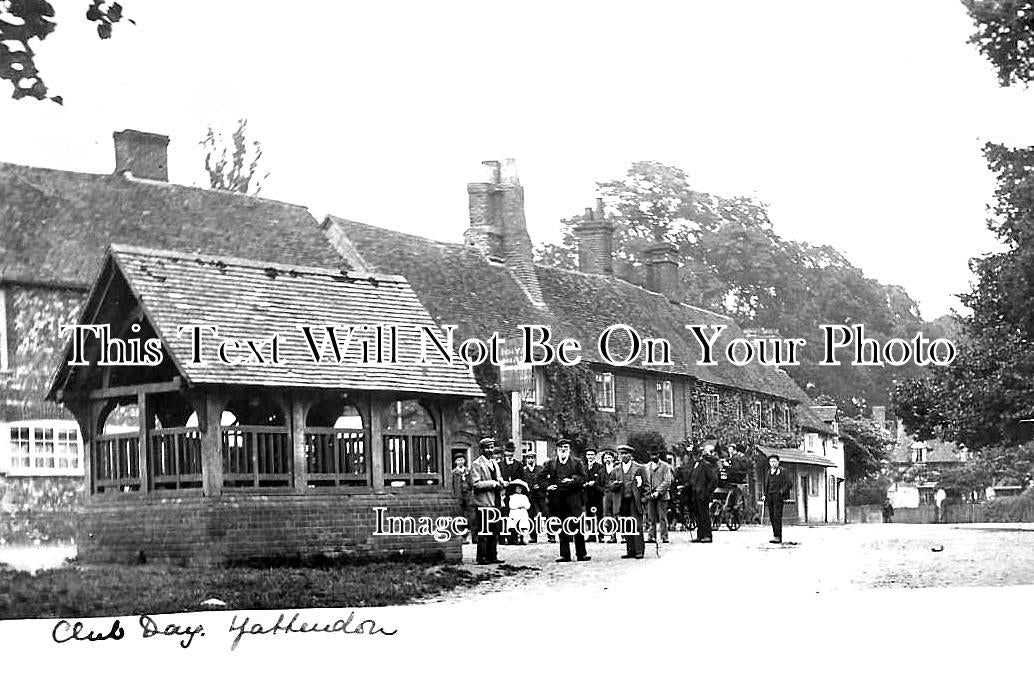 BK 1780 - Club Day, Yattendon, Berkshire c1907