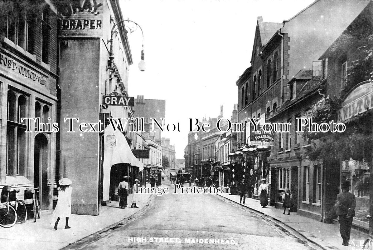 BK 1797 - High Street, Maidenhead, Berkshire c1910
