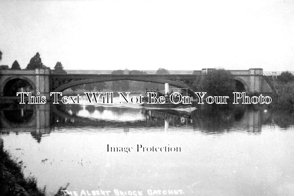 BK 1807 - The Albert Bridge, Datchet, Berkshire c1919