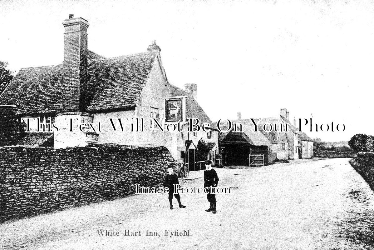 BK 1809 - White Hart Inn Pub, Fyfield, Berkshire