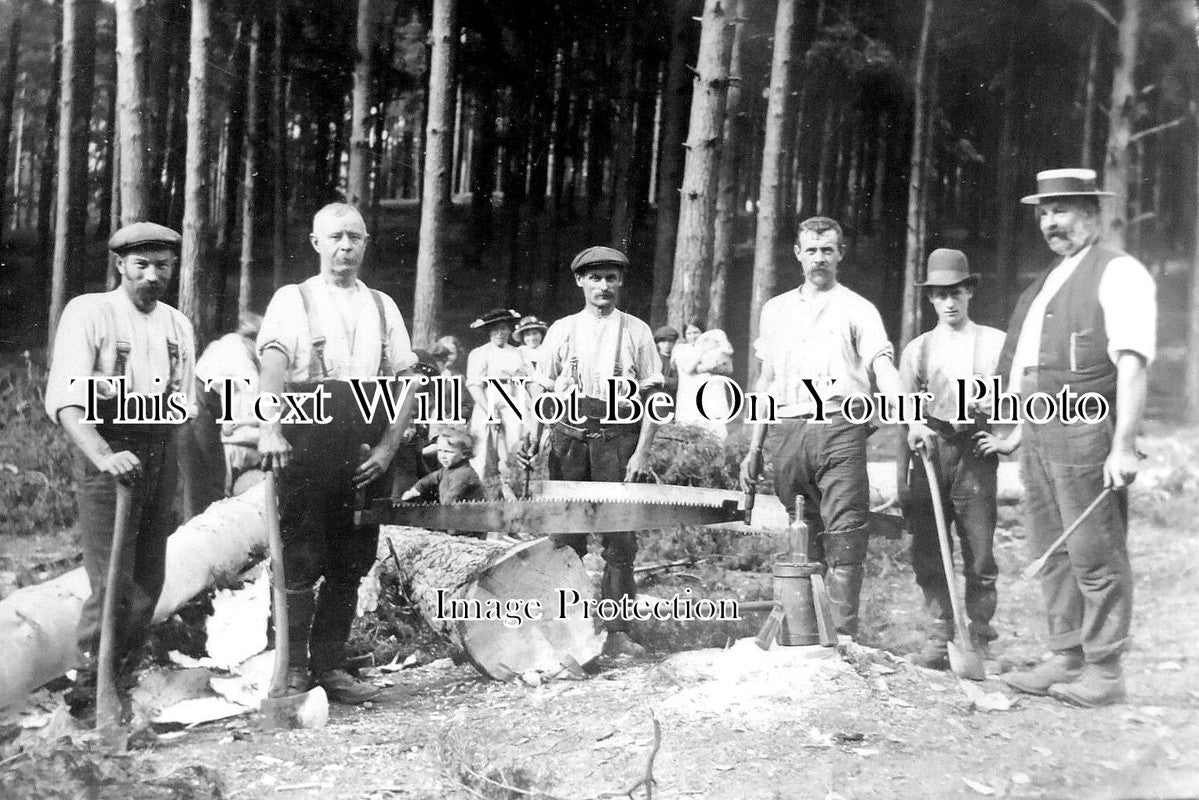 BK 1812 - Woodmen At Bracknell, Berkshire WW1